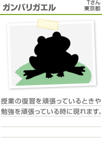ガンバリガエル